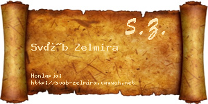 Sváb Zelmira névjegykártya